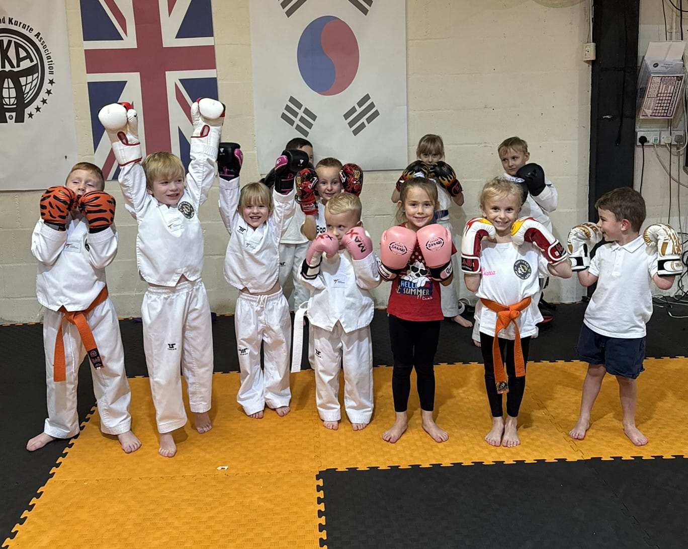 Twin Tigers training