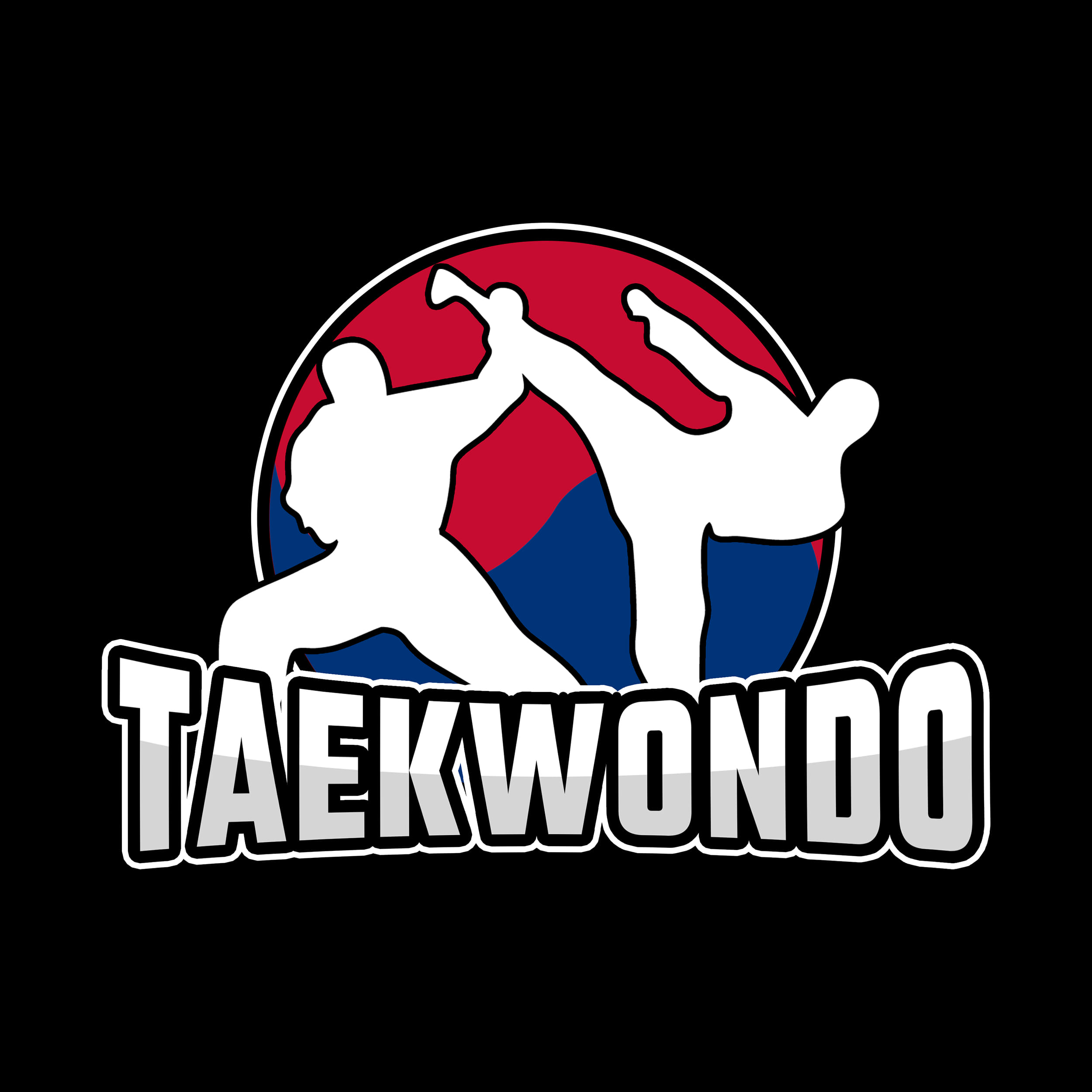 Kickboxing training session