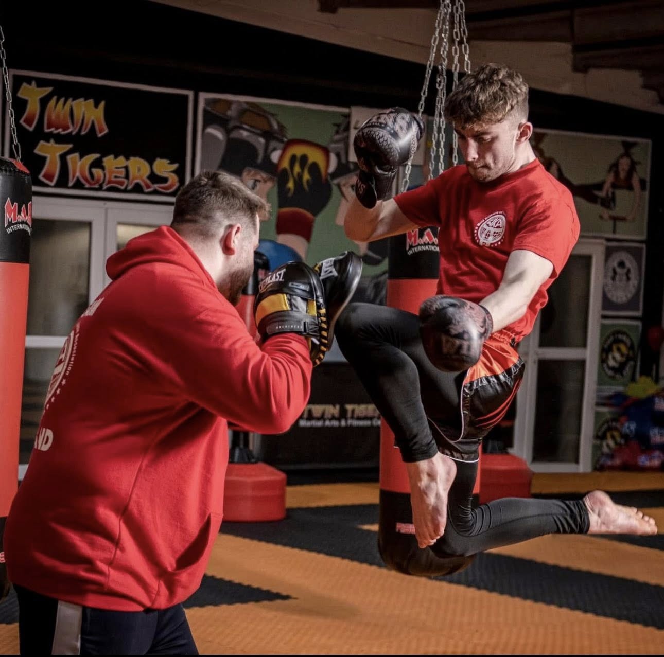 Twin Tigers training